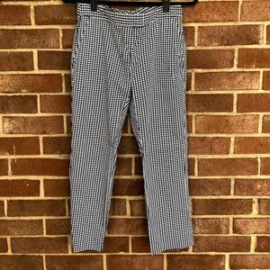 Brooks Brothers Windowpane Print  Natalie Pants